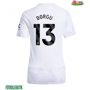 Manchester United Patrick Dorgu #13 Bortatröja Kvinnor 2025-26 Kortärmad